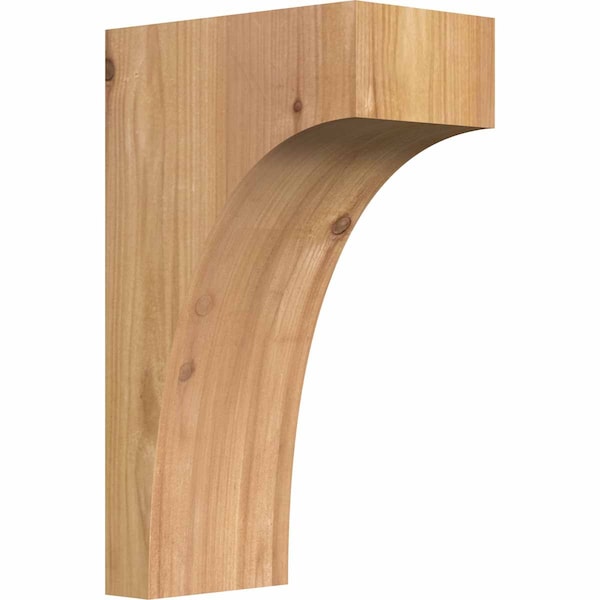 Ekena Millwork Huntington Smooth Corbel, Western Red Cedar, 3 1/2"W x 6"D x 10"H COR04X06X10HUN00SWR - main